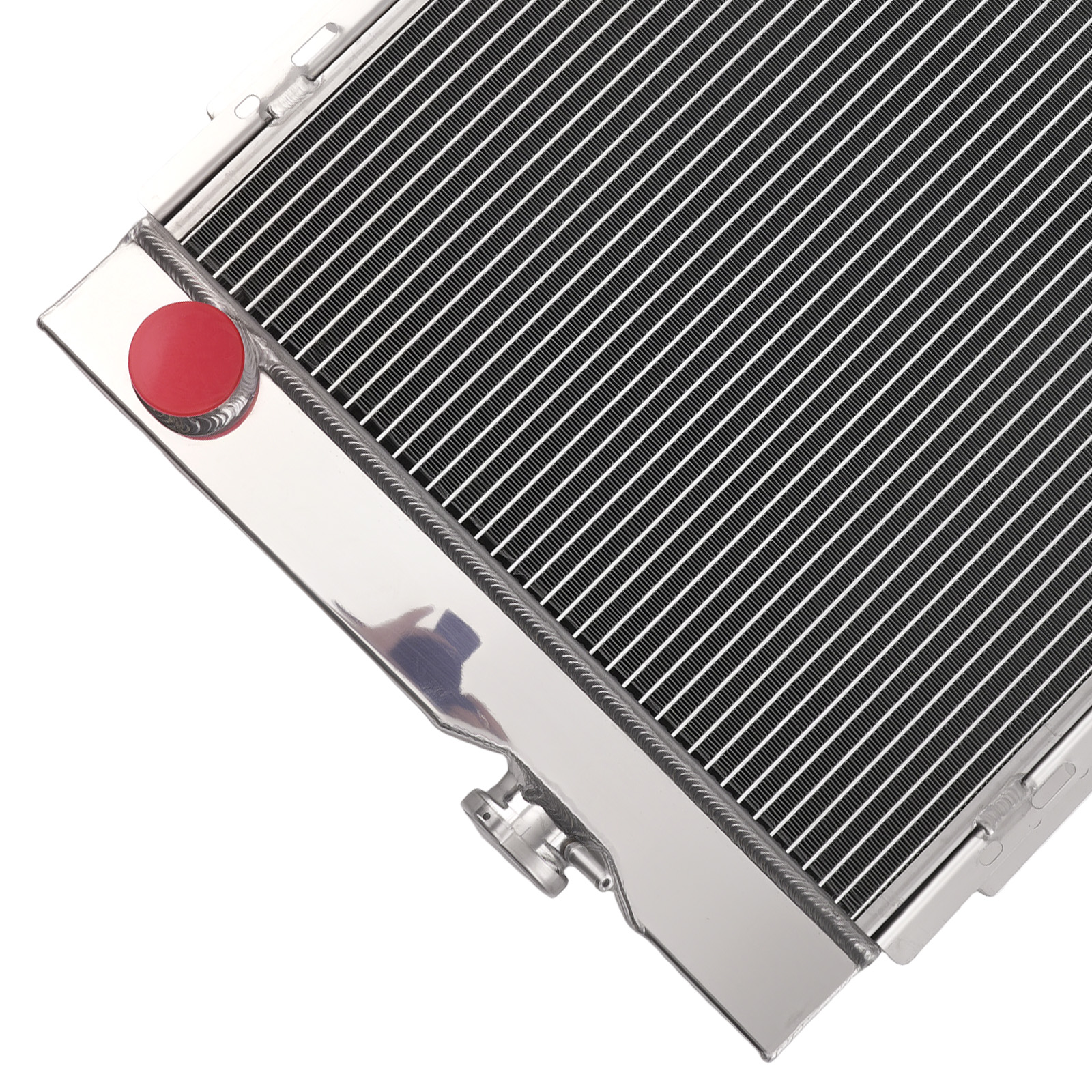 3-Row Radiator for Ford Ranchero/Mustang V8 1960-1966 CC251 Downflow