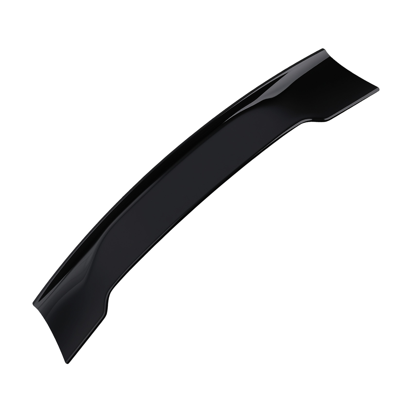 Rear Trunk Spoiler Wing Lip for Car Universal Fit Matte Black ABS Plastic