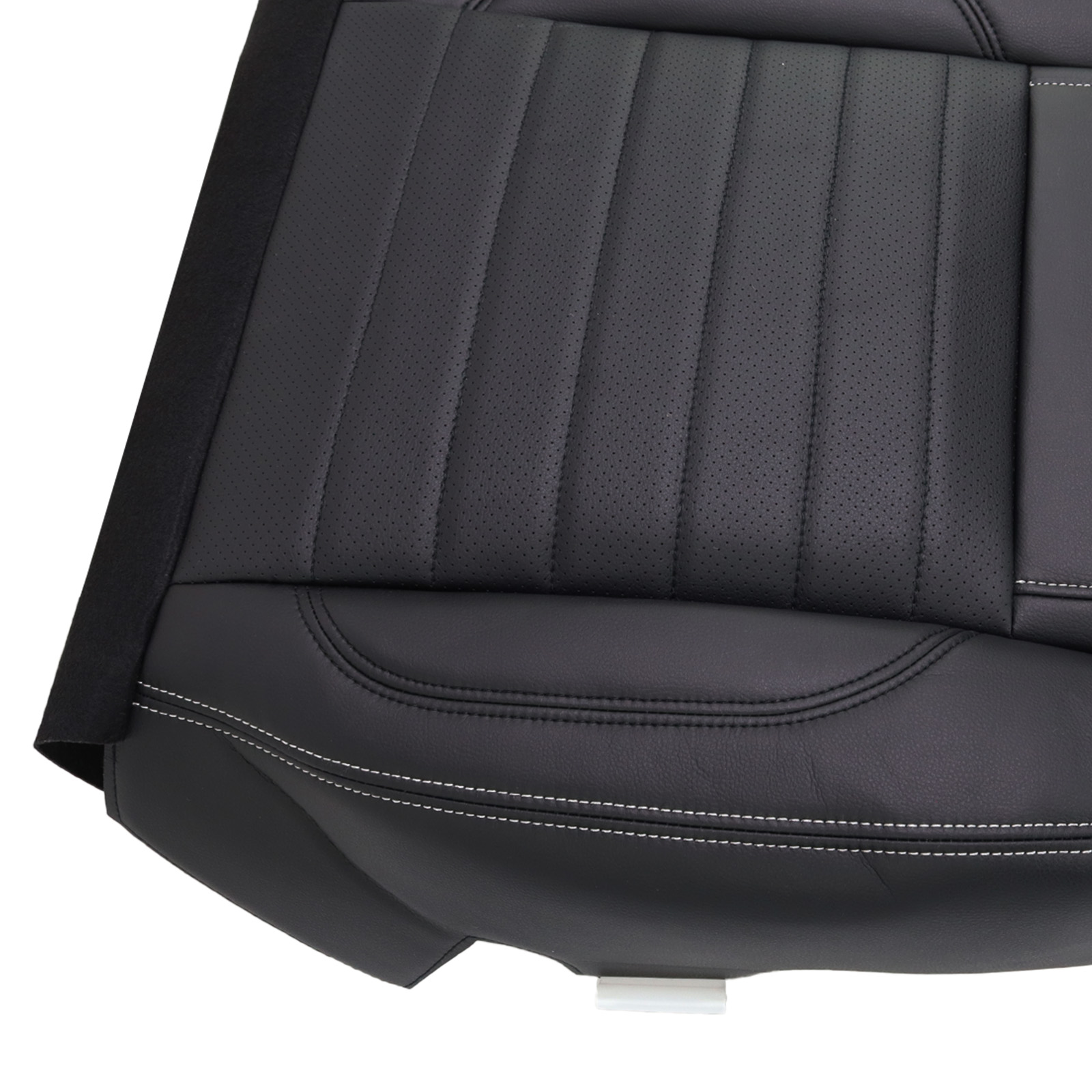 Black Front Seat Cover for Ford Mustang GT Premium Deluxe 2010-2014