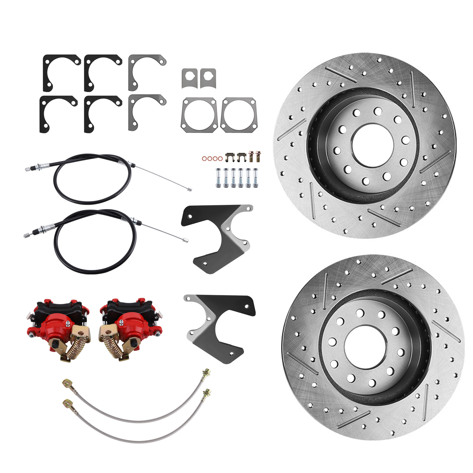 Complete Disc Brake Conversion Kit Rear for Chevrolet Monte Carlo 1970 - 1972