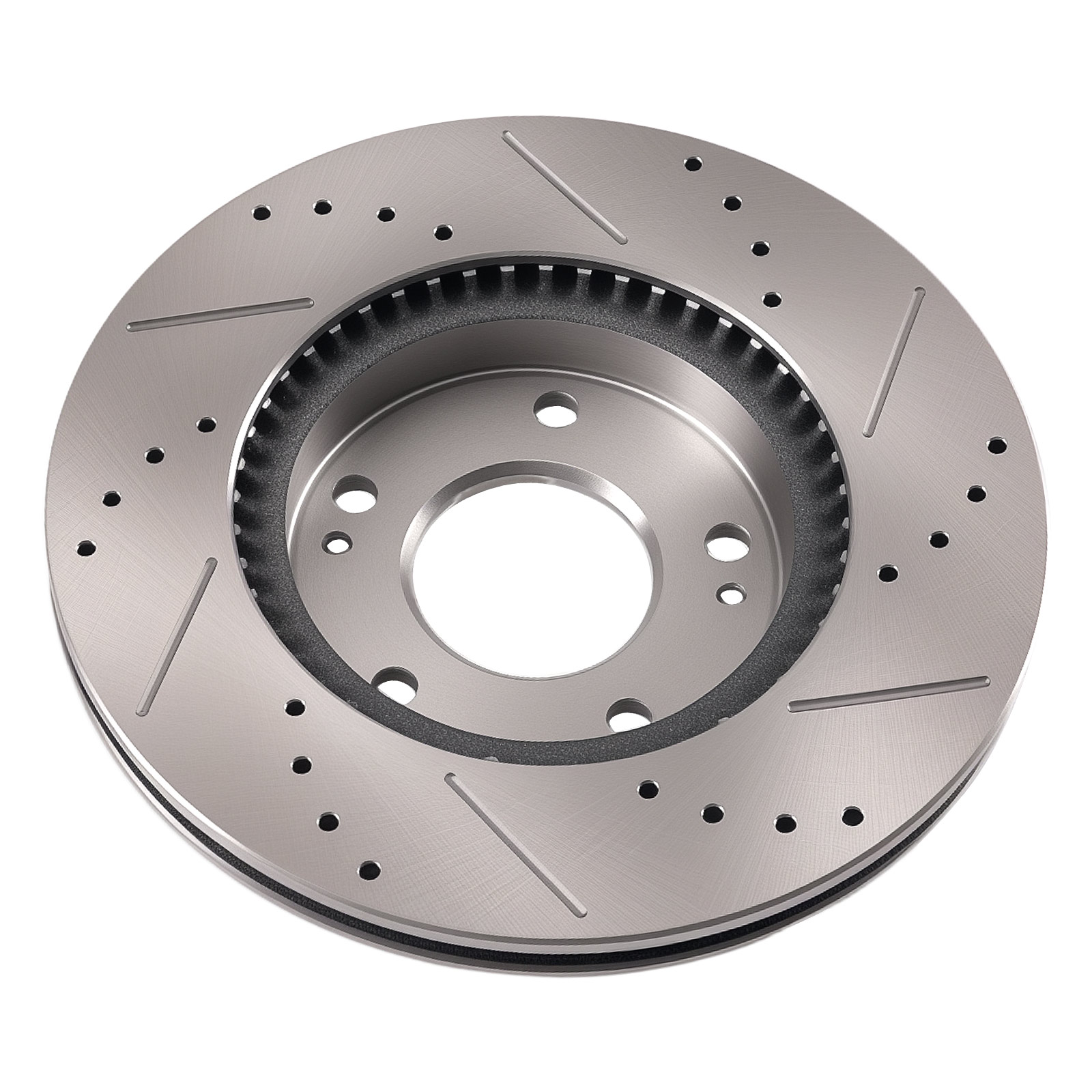 Front Drilled&Slotted Brake Rotors for Hyundai Elantra 2011-2020 Venue 2020-2026