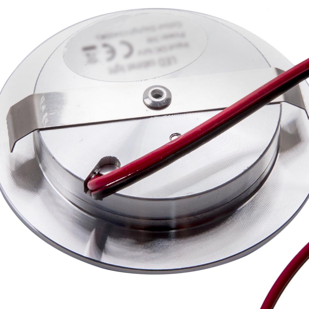 12V LED Lights Recessed Ceiling Light for RV Camper Interior Round Warm New