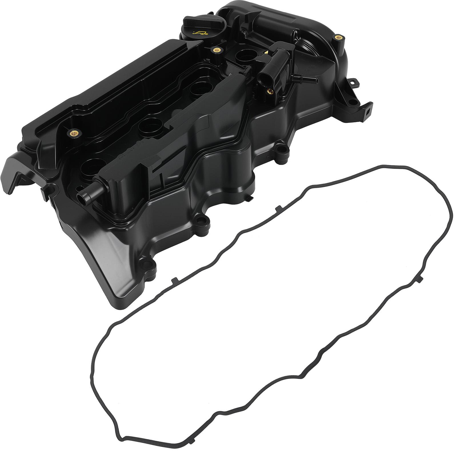 Engine Valve Cover W/ Gasket Fit for Honda Accord 2013-17 CR-V 2015-2019 L4 2.4L