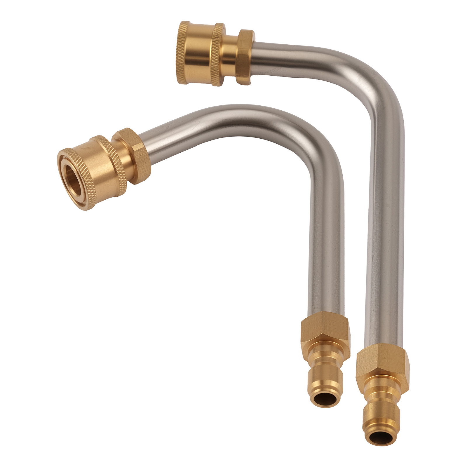 Anti Rust Pressure Washer Extension Wand 90 120 Degree 4000PSI Quick Connect