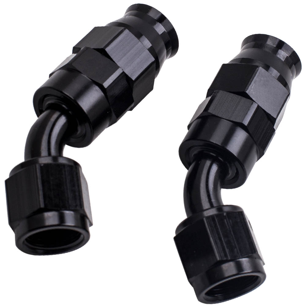 -6AN 20FT PTFE Stainless Steel Braided Oil Fuel Line Fitting Hose Kit 6 Meters