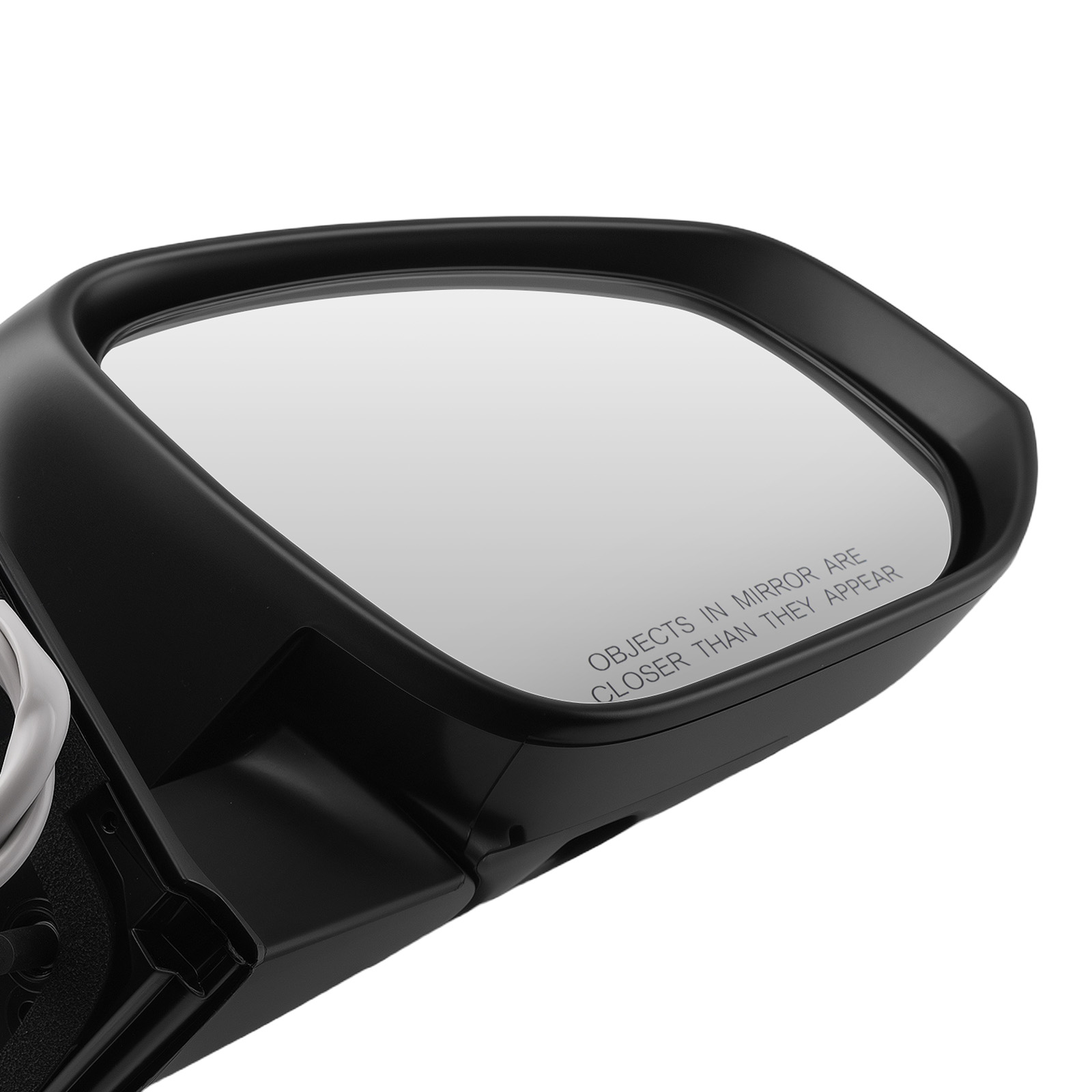 Right Heated Mirror Signal Light for Toyota 4Runner Limited 2014-2018 Black