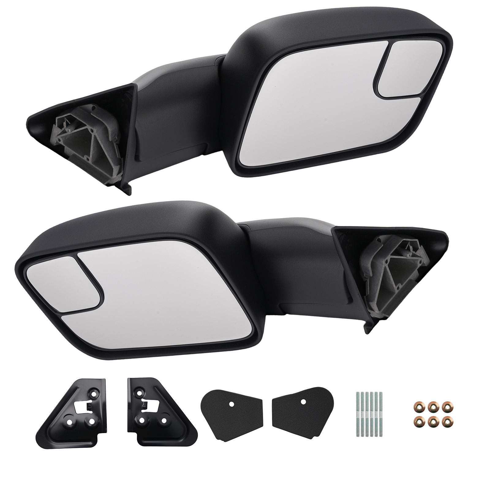 Side View Mirror for Dodge RAM 1500 2500 3500 1994-1997 CH1320132 Black