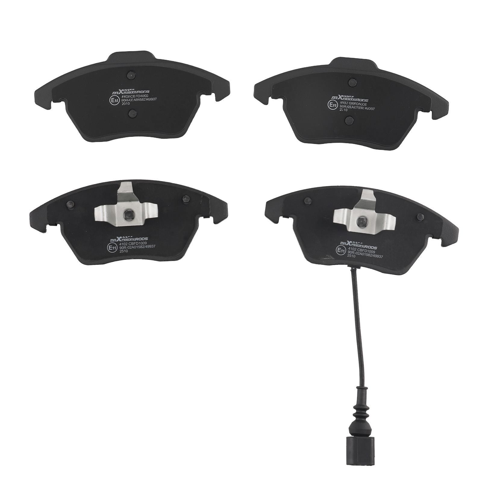 Bremsbeläge vorne For Audi A1 A3 8P Seat Altea Ibiza 4 Leon Skoda Fabia Octavia