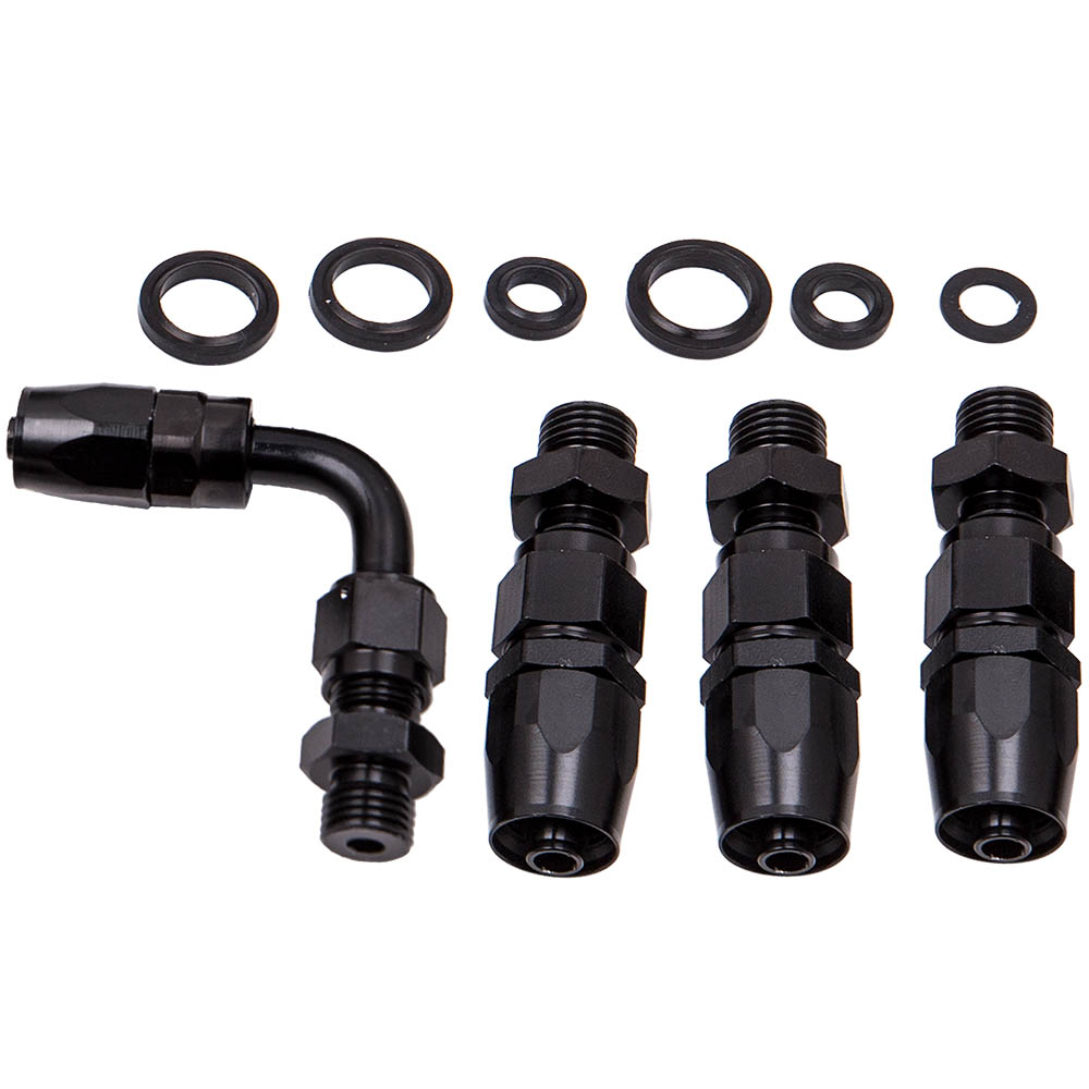 Universal Adjustable Fuel Pressure Regulator Kit 0-100PSI 300-800 hp New Set