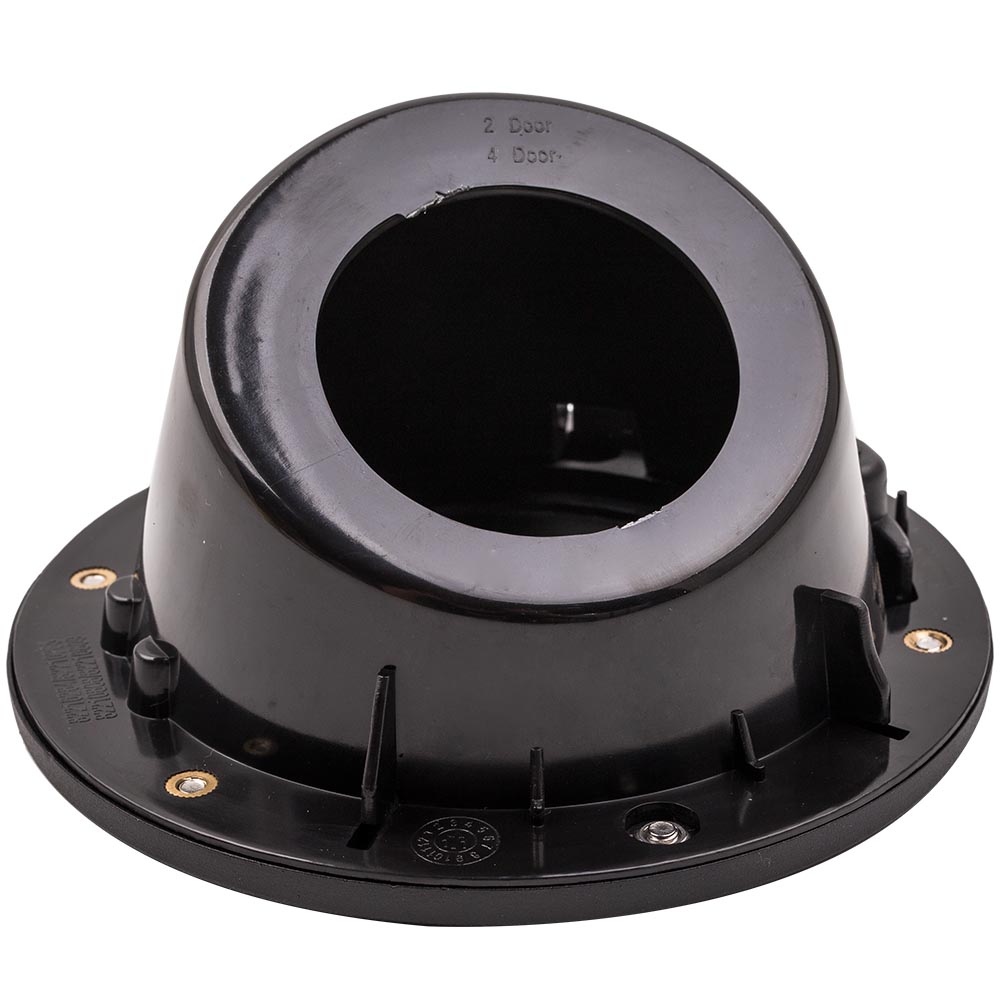 Black Car Fuel Filler Door Cover Gas Tank Cap For Jeep Wrangler JK Unlimited
