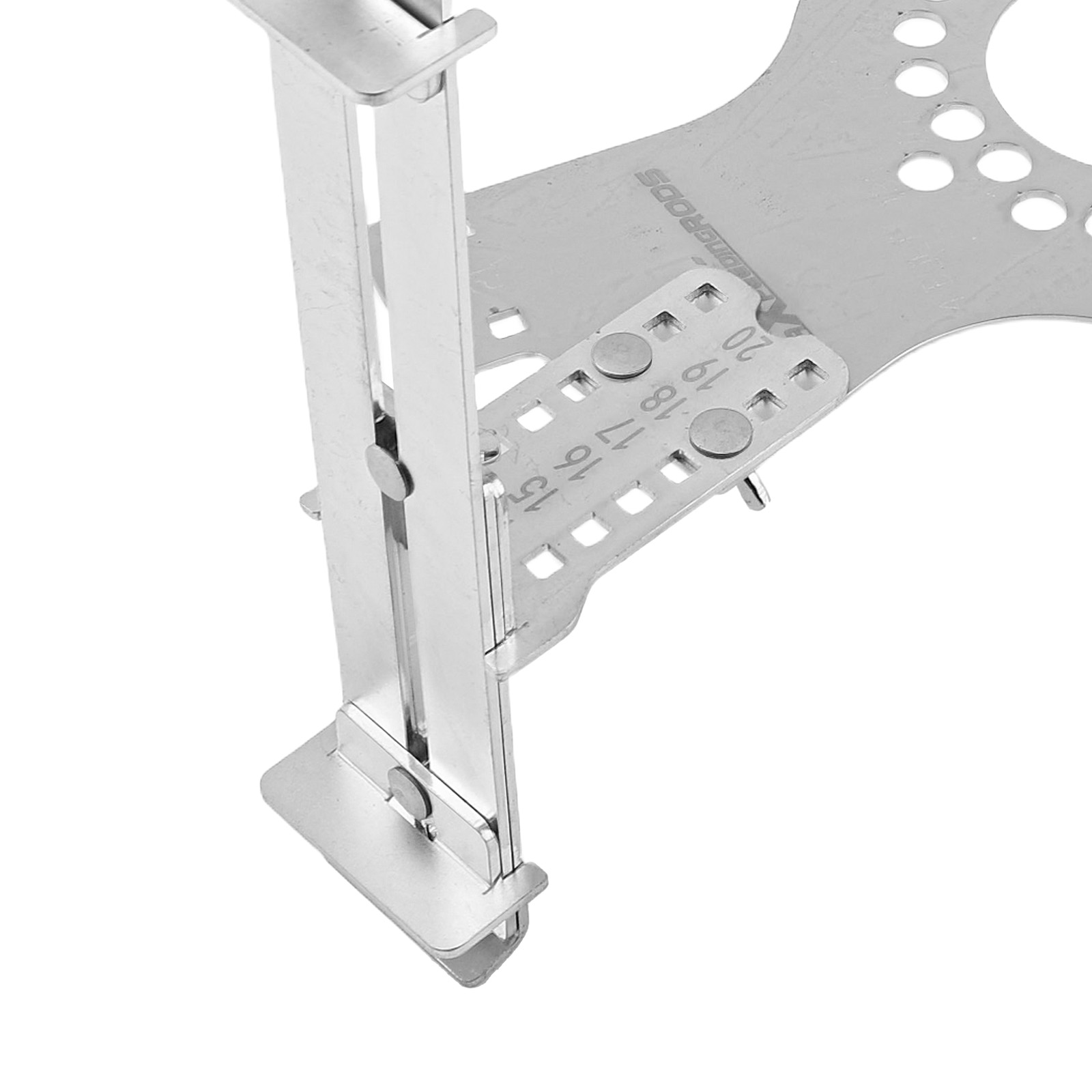 4-Lug Bolt Pattern Gauge for 4x98 4x100 4x108 4x110 4x114.3 4x130 Steel