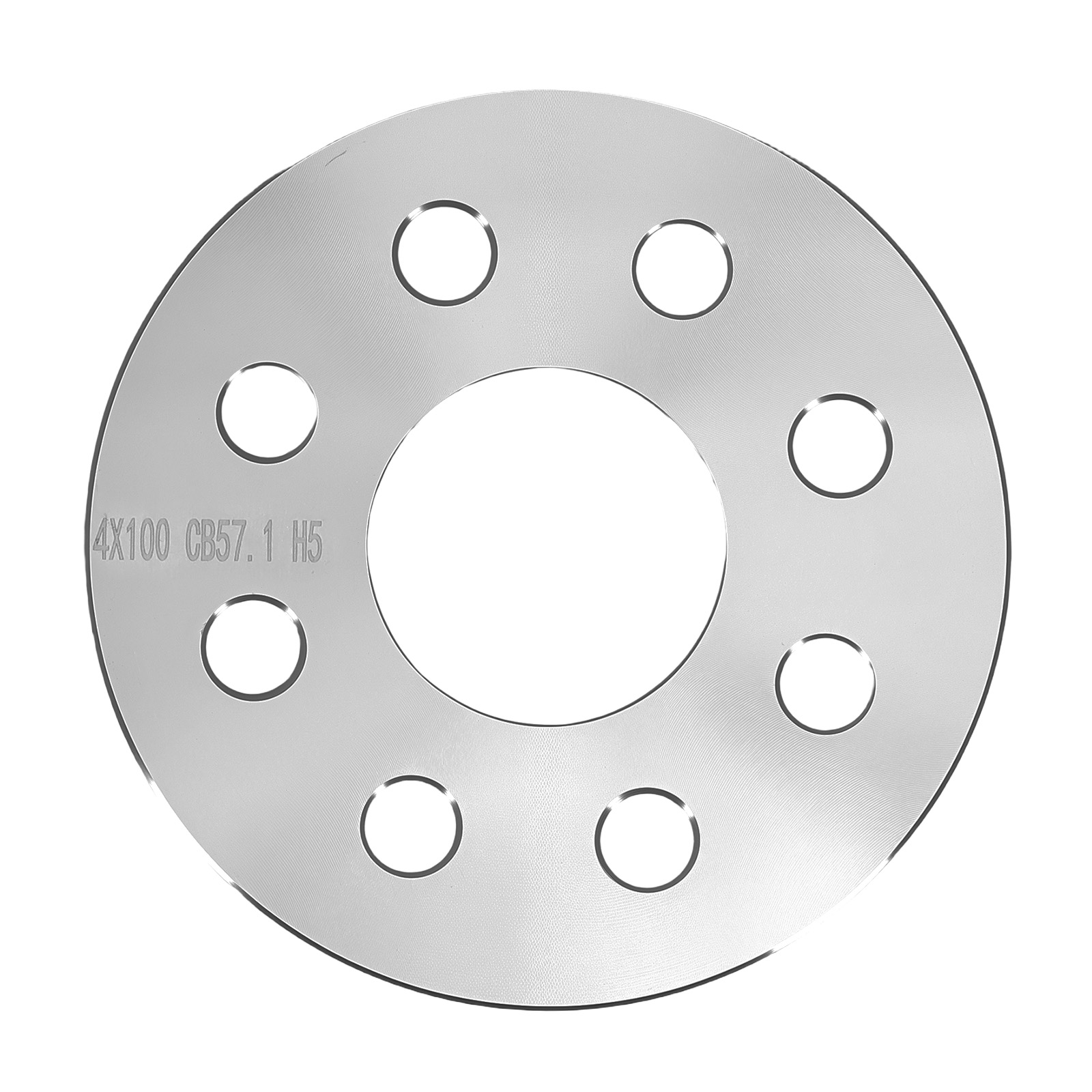 Espaciadores 5mm 4x100 for Volkswagen 57.1mm CB Aluminio M12x1.5 + Pernos