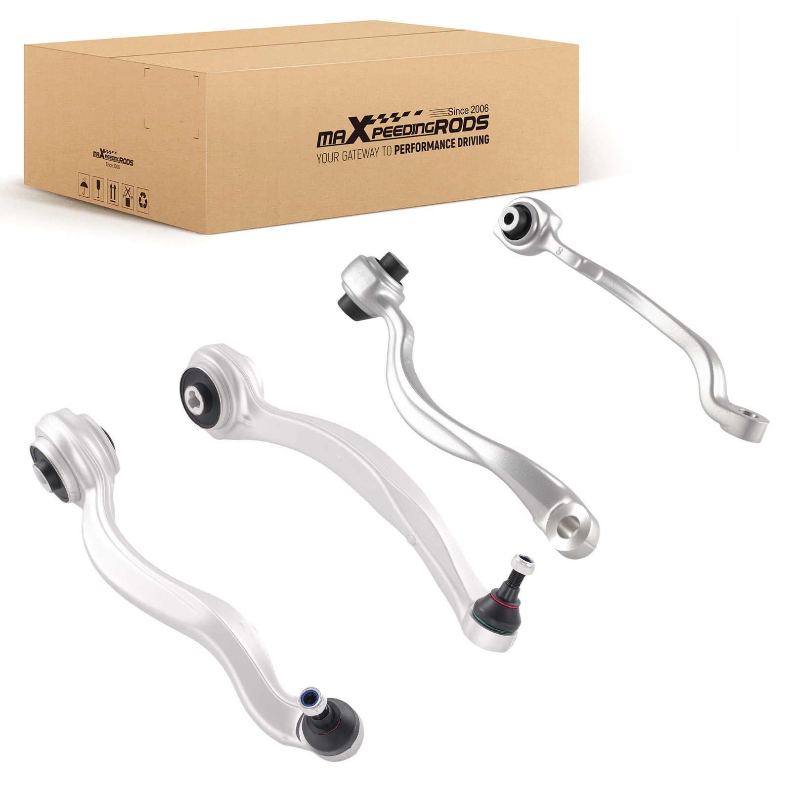 Front Lower Forward Rearward Control Arms w/Ball Joints for Mercedes Benz E350