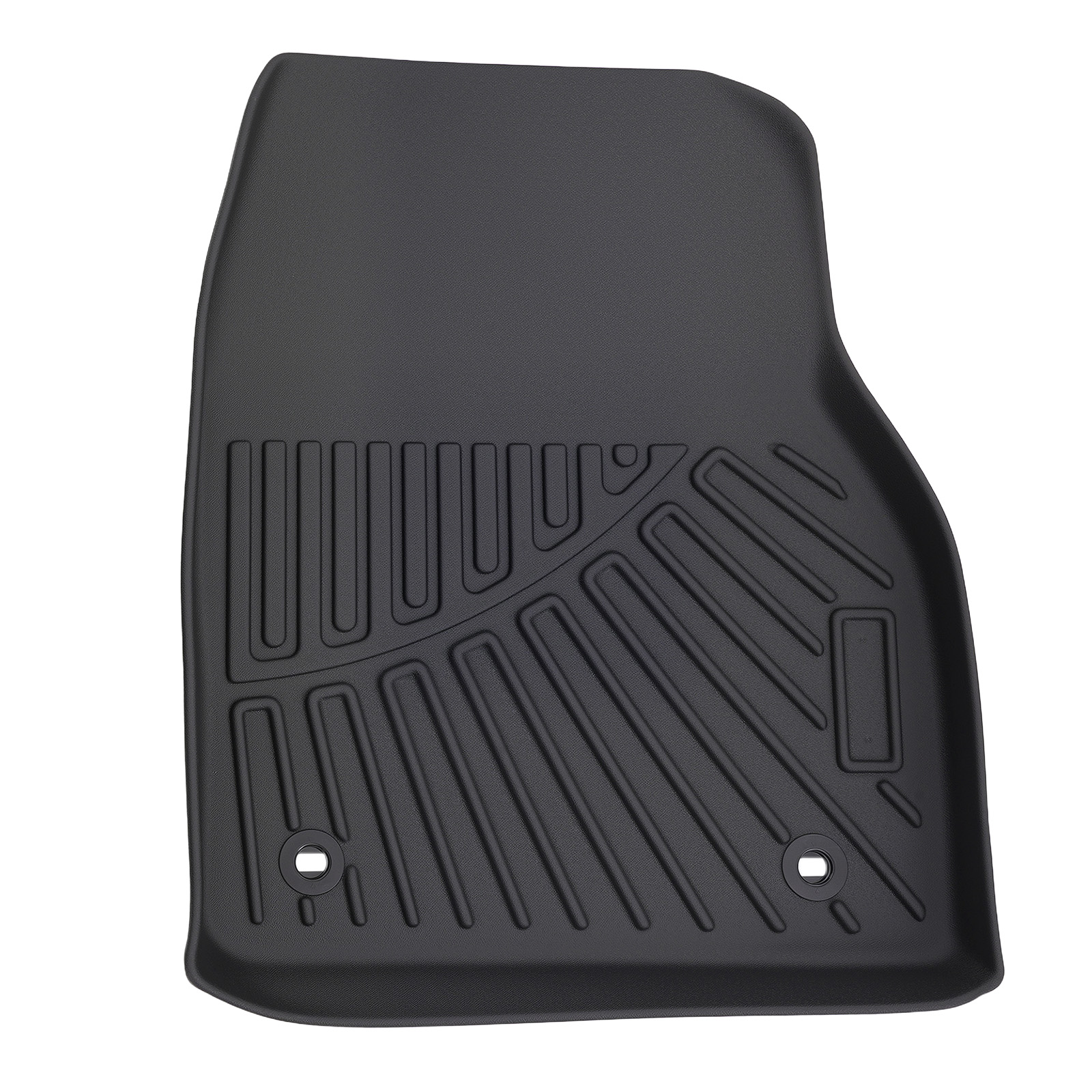 Floor Mat for Subaru Solterra/Toyota bZ4X 2023-2025 Black TPE All-Weather