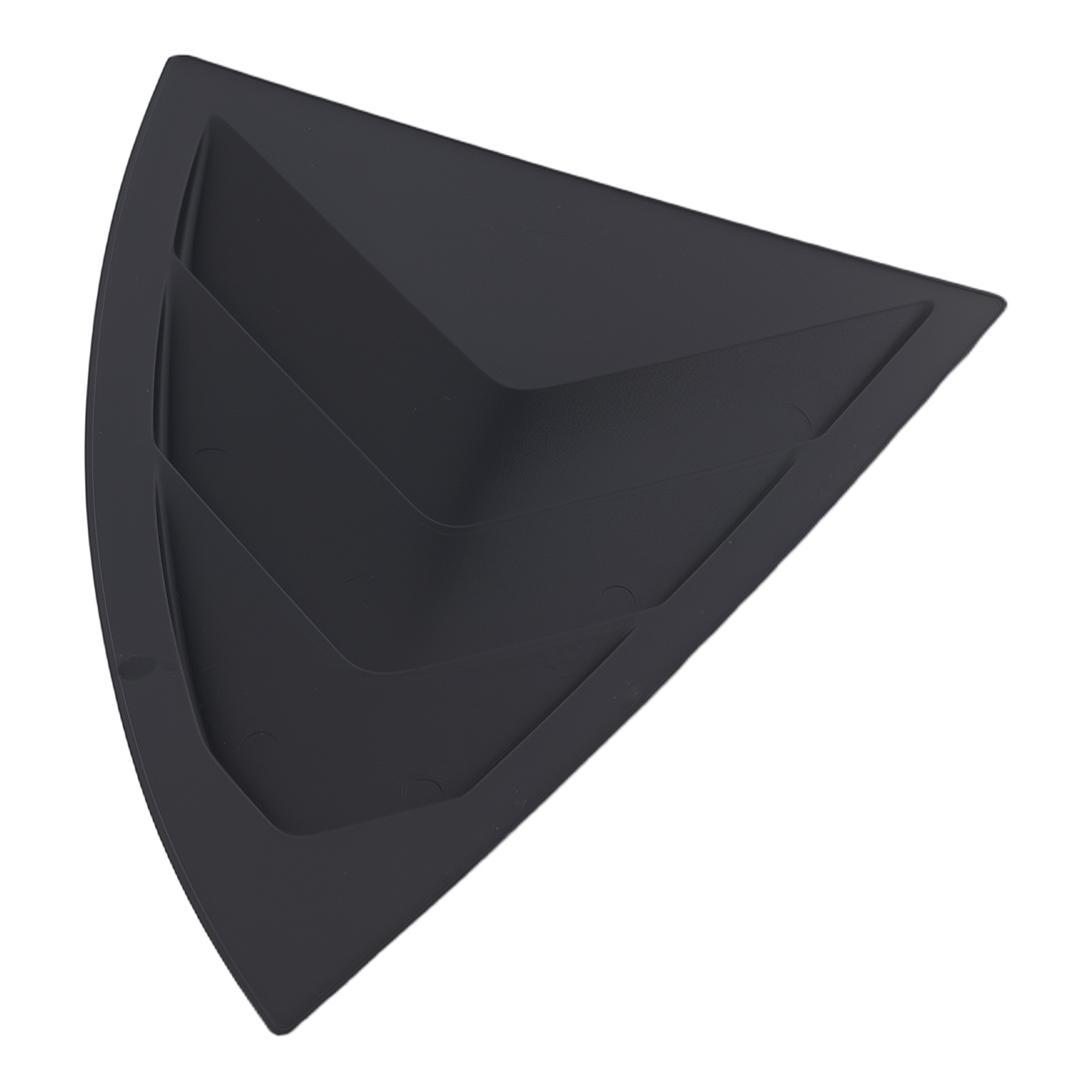 Quarter Window Side Louvers for Tesla Model Y 2020-2024 Painted Gloss Black