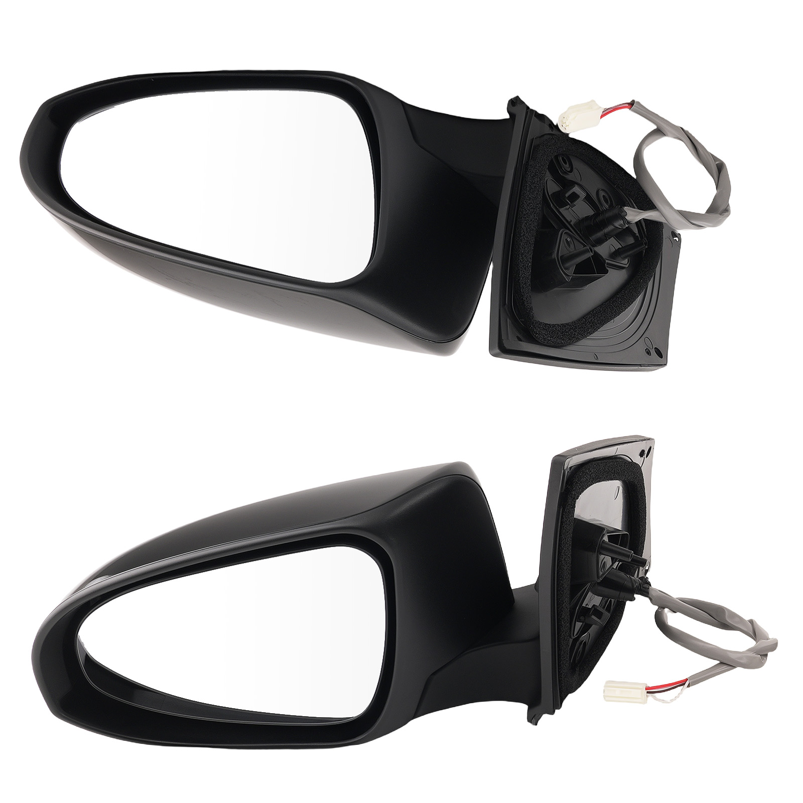 Side Mirror for Toyota Corolla CE/L/LE 2014-2019 8794002F21C0 Black Pair Set