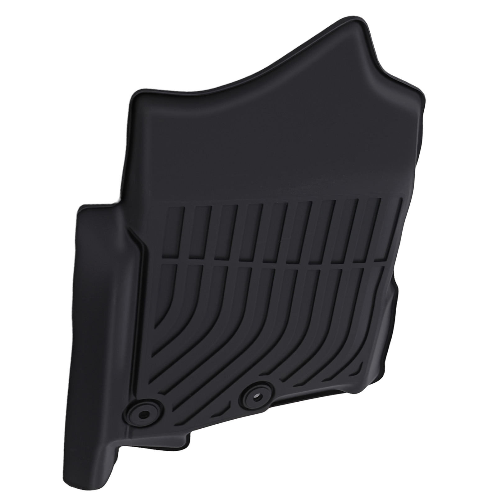 All Weather Black Floor Mats for Nissan Titan XD 2016-2021 TPE Car Carpet