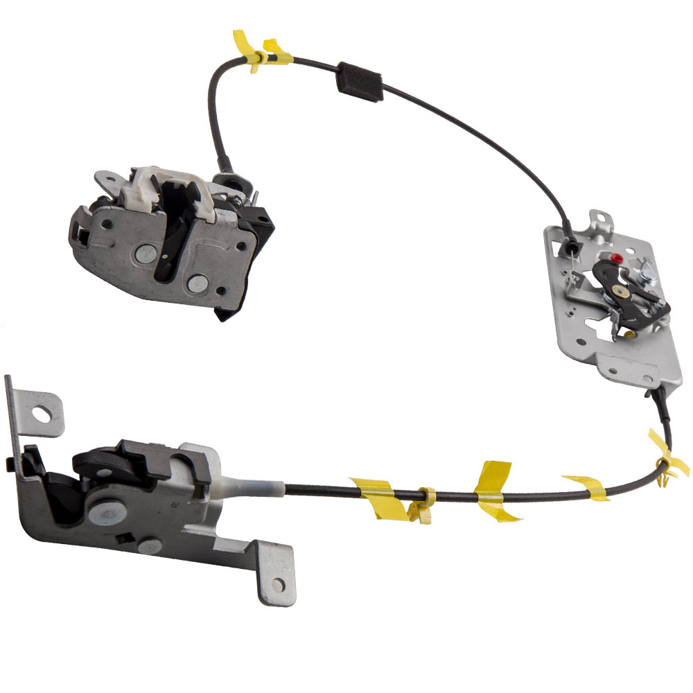Rear LH Driver Side Door Lock Actuator & Cable For Ford F-150 Extended Cab 04-08