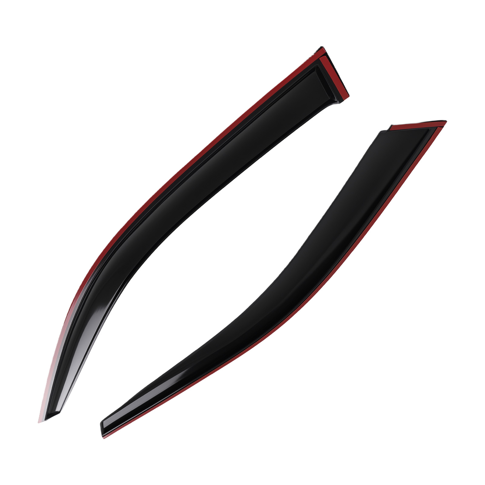 Front & Rear Window Visors Rain Guards for Toyota RAV4 2019-2024 Weather Shields