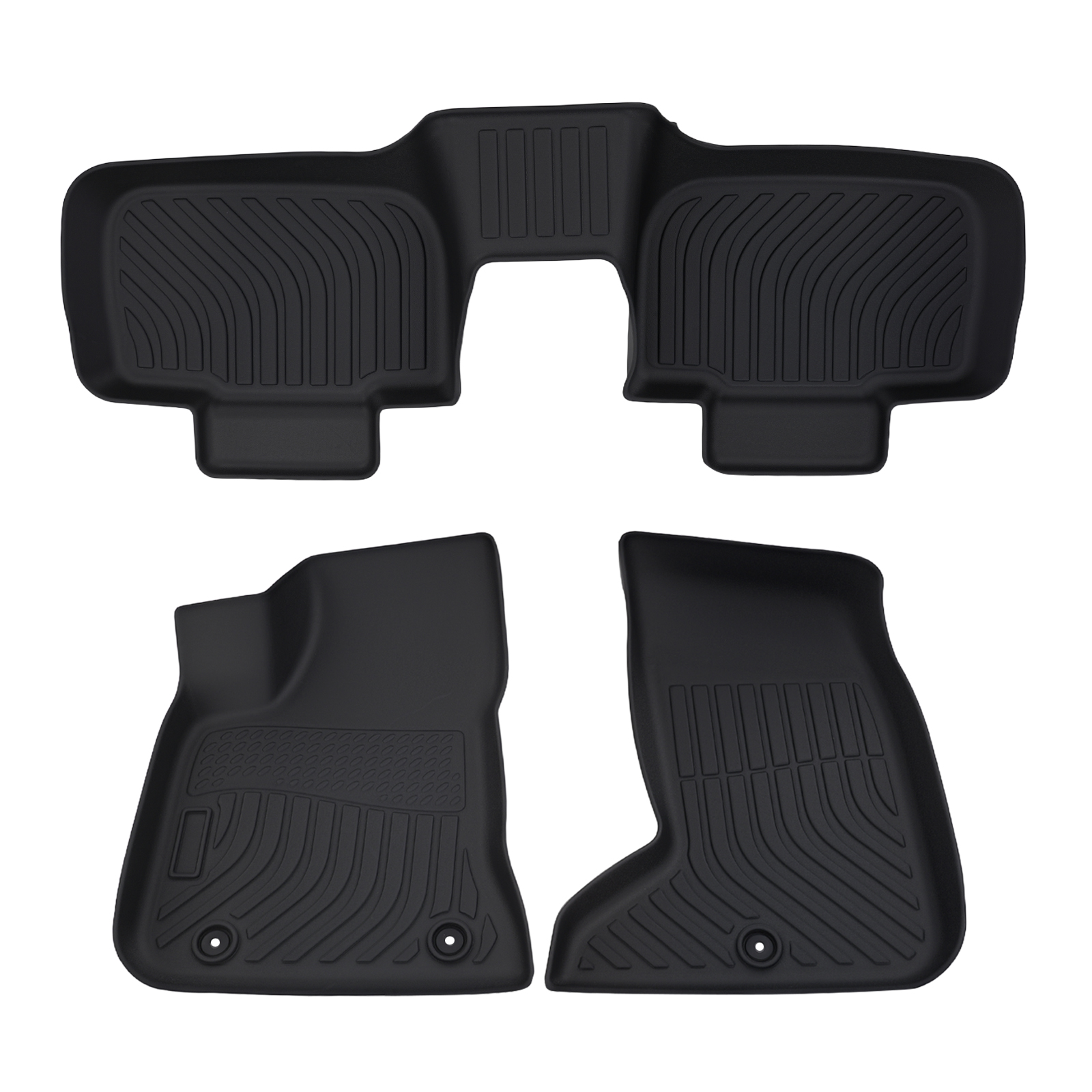 Carpet Floor Mats for Dodge Charger AWD Chrysler 300 2011-2023 TPE All Weather
