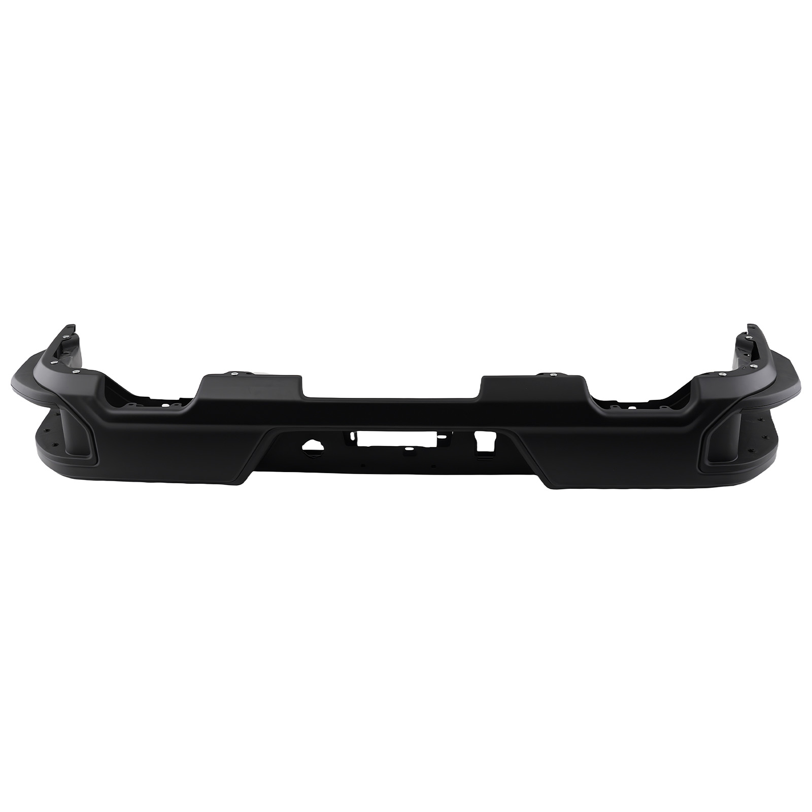 Black Steel Rear Bumper for Chevy Silverado 1500 2019-2023 84227860
