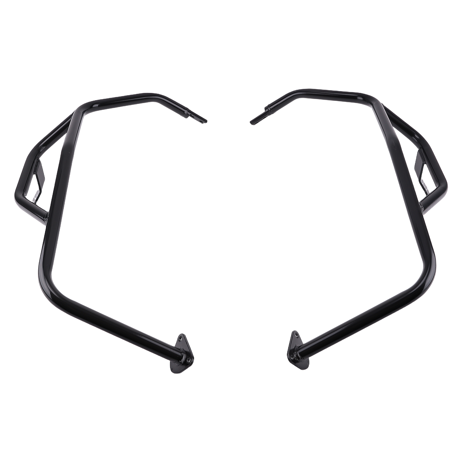 Black Steel Guard for Kawasaki KLR650 2022-2025 Engine Crash Bar Left-Right