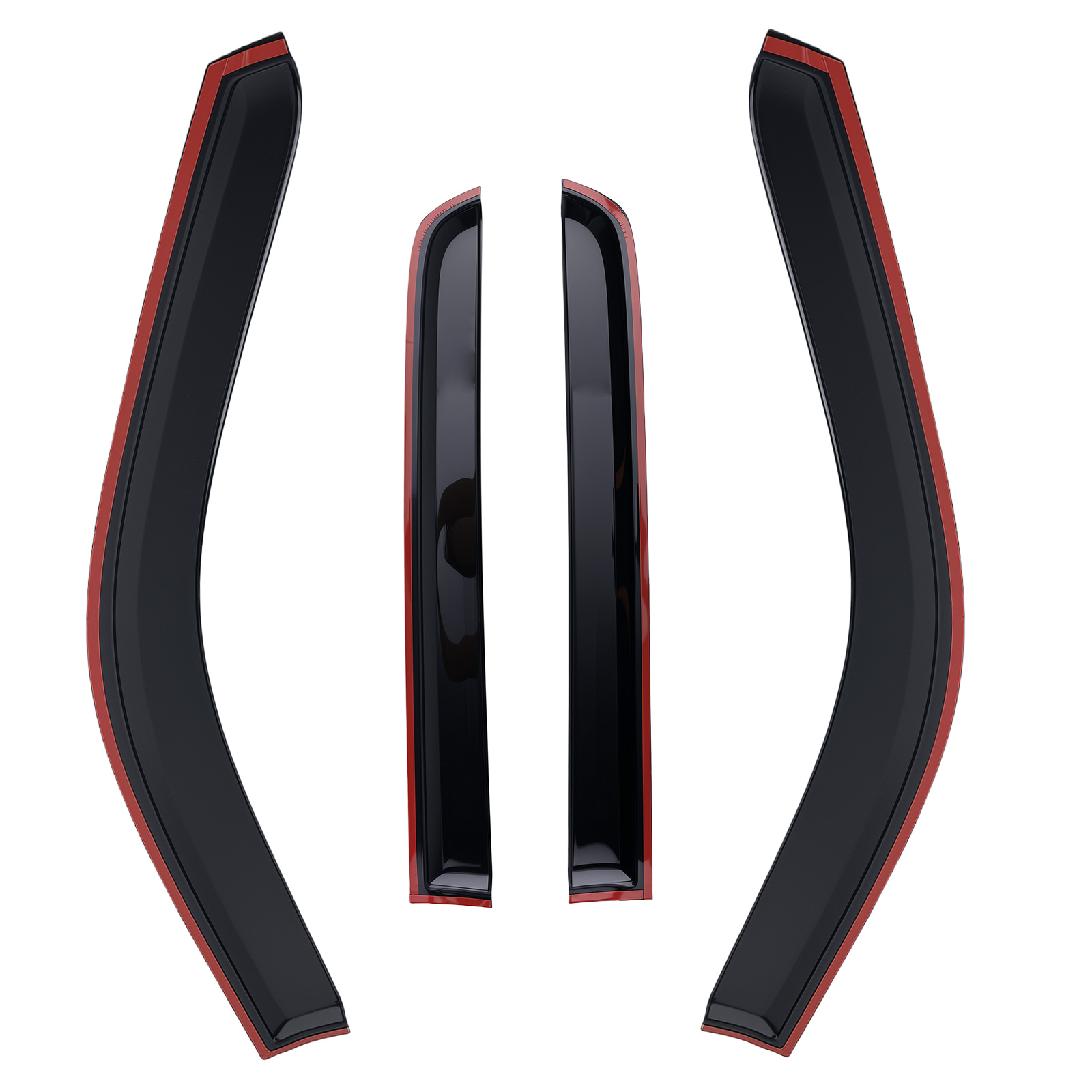 Sun Visors for Jeep Grand Cherokee WK 2010-2021 Weather Shields Acrylic