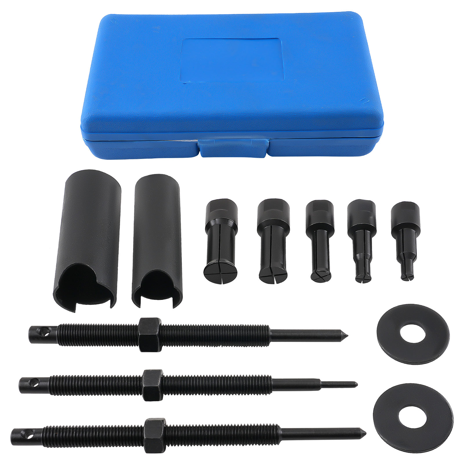 Auto Motorcycle Hub Puller Tool for Bearing 9-23mm Carbon Steel 5 Clamps