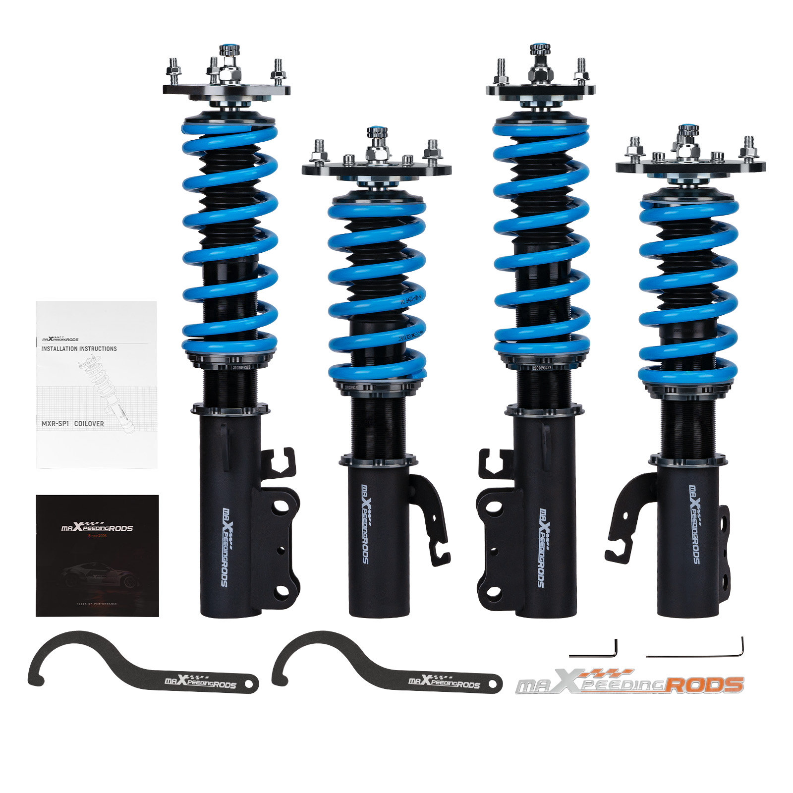 MaXpeedingrods 24 Way Adjustable Coilovers Struts For Toyota Celica FWD 94-99