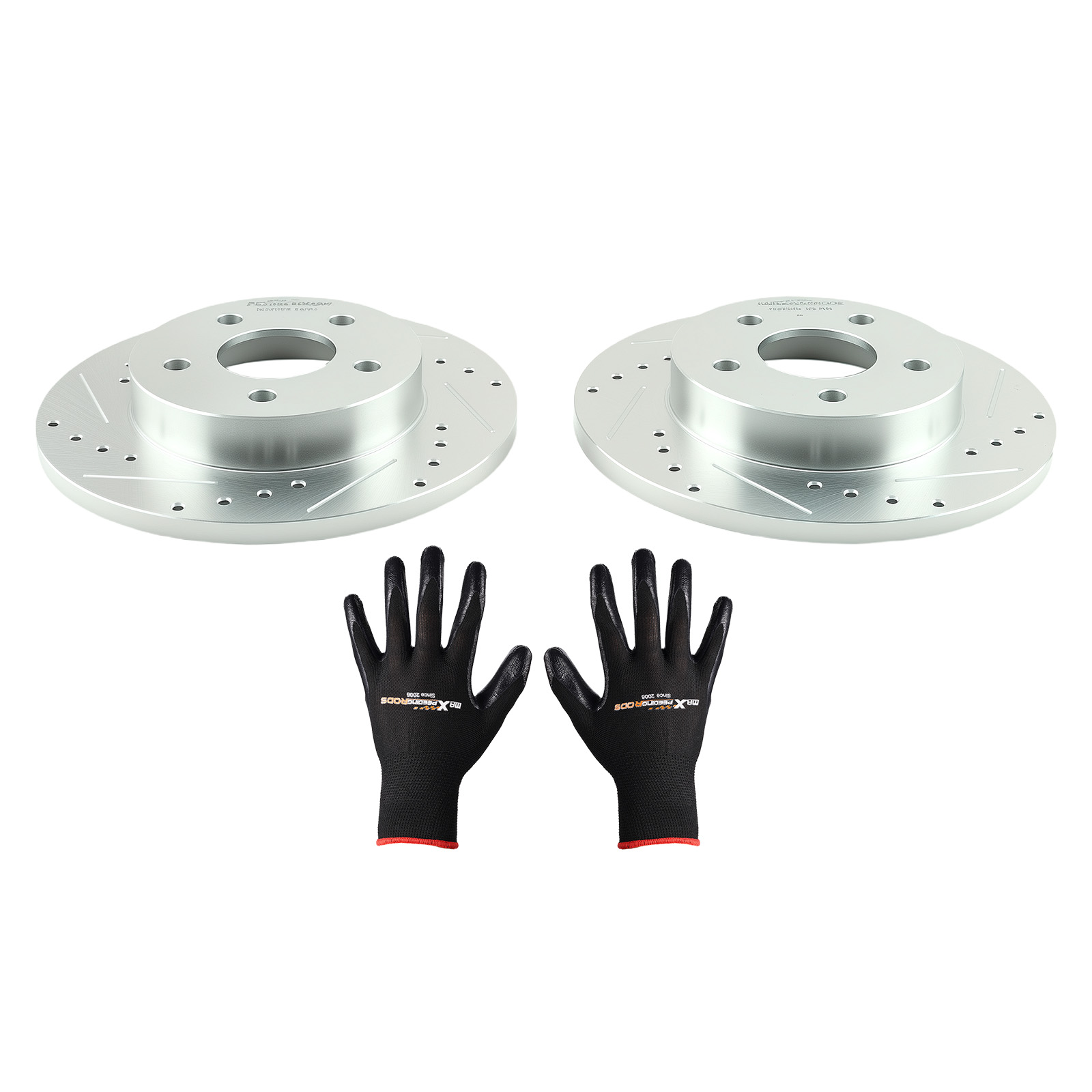 270mm Rear Drilled & Slotted Brake Disc For Chevrolet HHR 2008-10/Malibu 2004-12