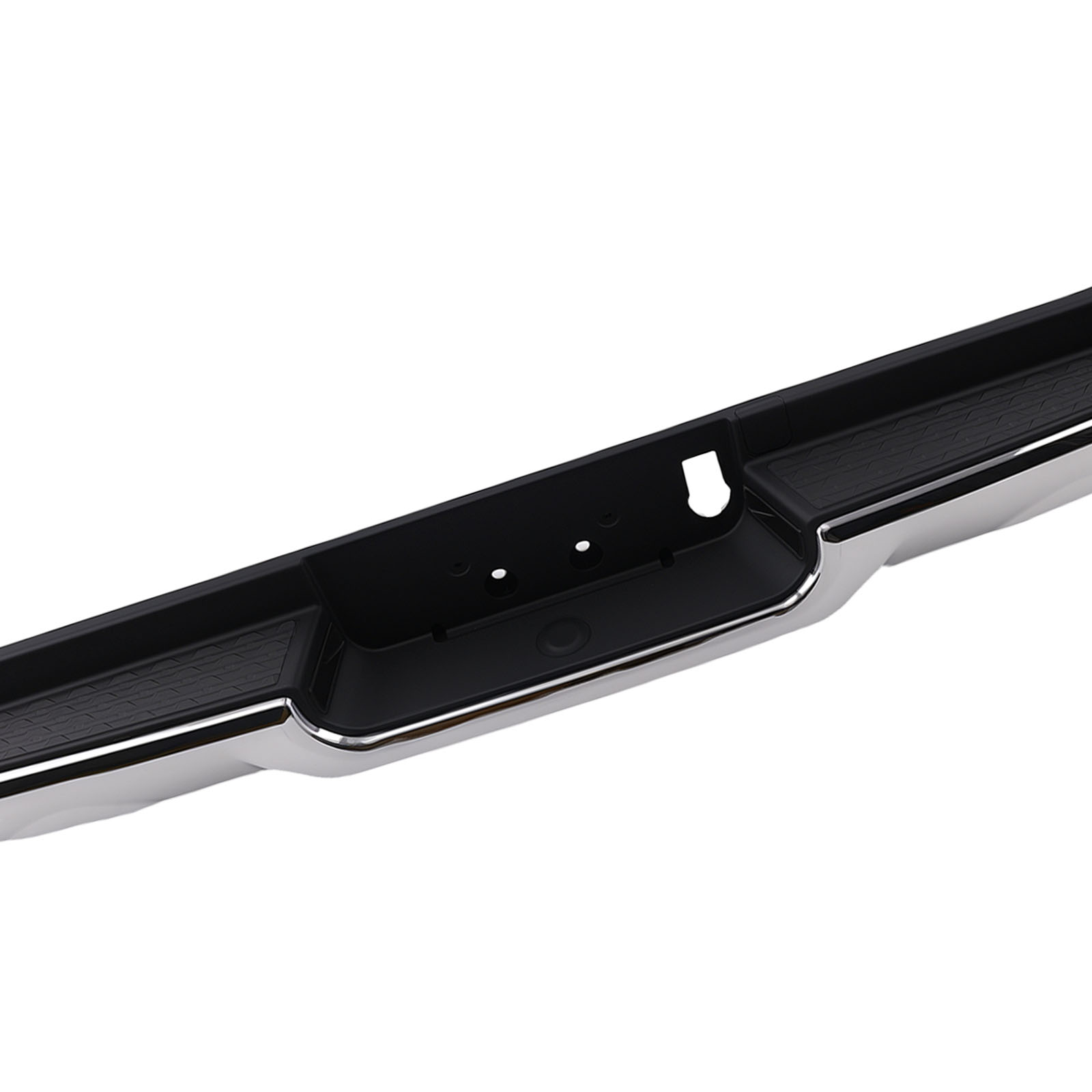 Chrome Steel Rear Bumper for Dodge Ram 1500 2019-2023 68404442AA Bolt-On