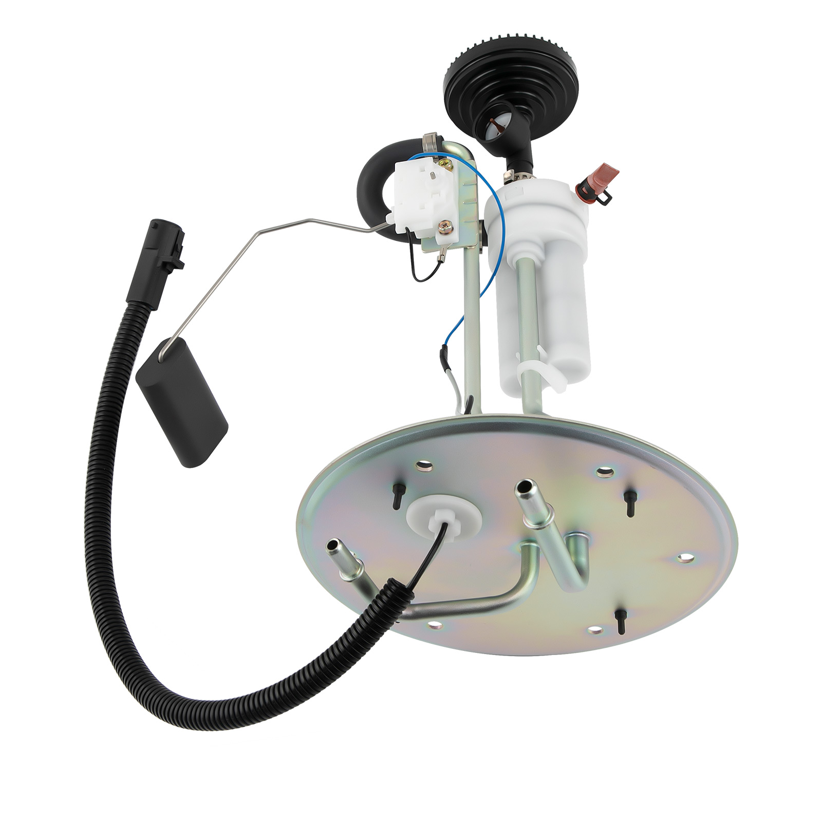 BFO Fuel Pump With Sending Unit For Ford F350 F450 F550 Super Duty 7.3L V8 Diesel 1999-2003 (Midship Tank, 2 Outlet)