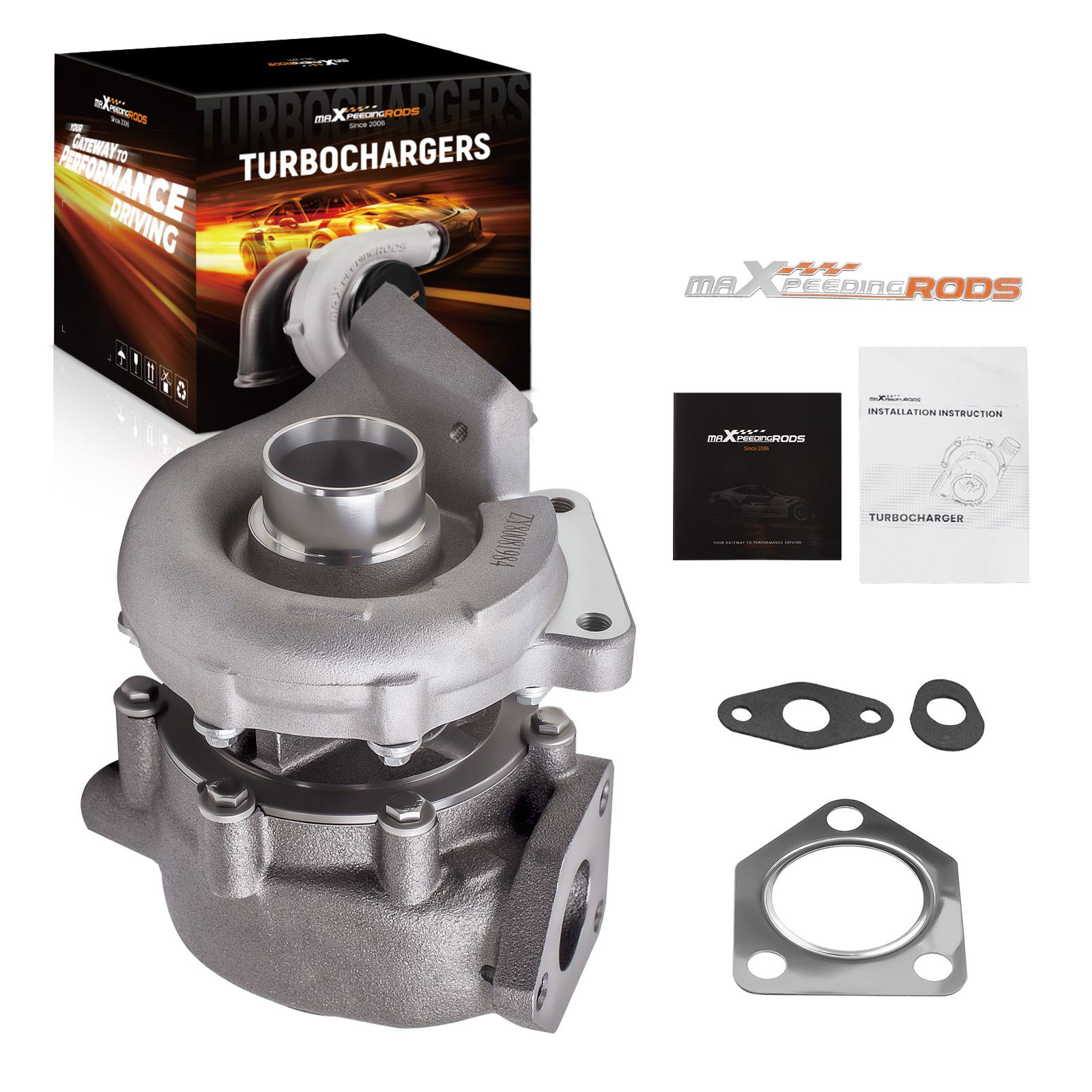 Turbolader +Auspuffrohr Kit für BMW E87 E90 E91 M47TU2D20 2.0L 163PS 18307812279