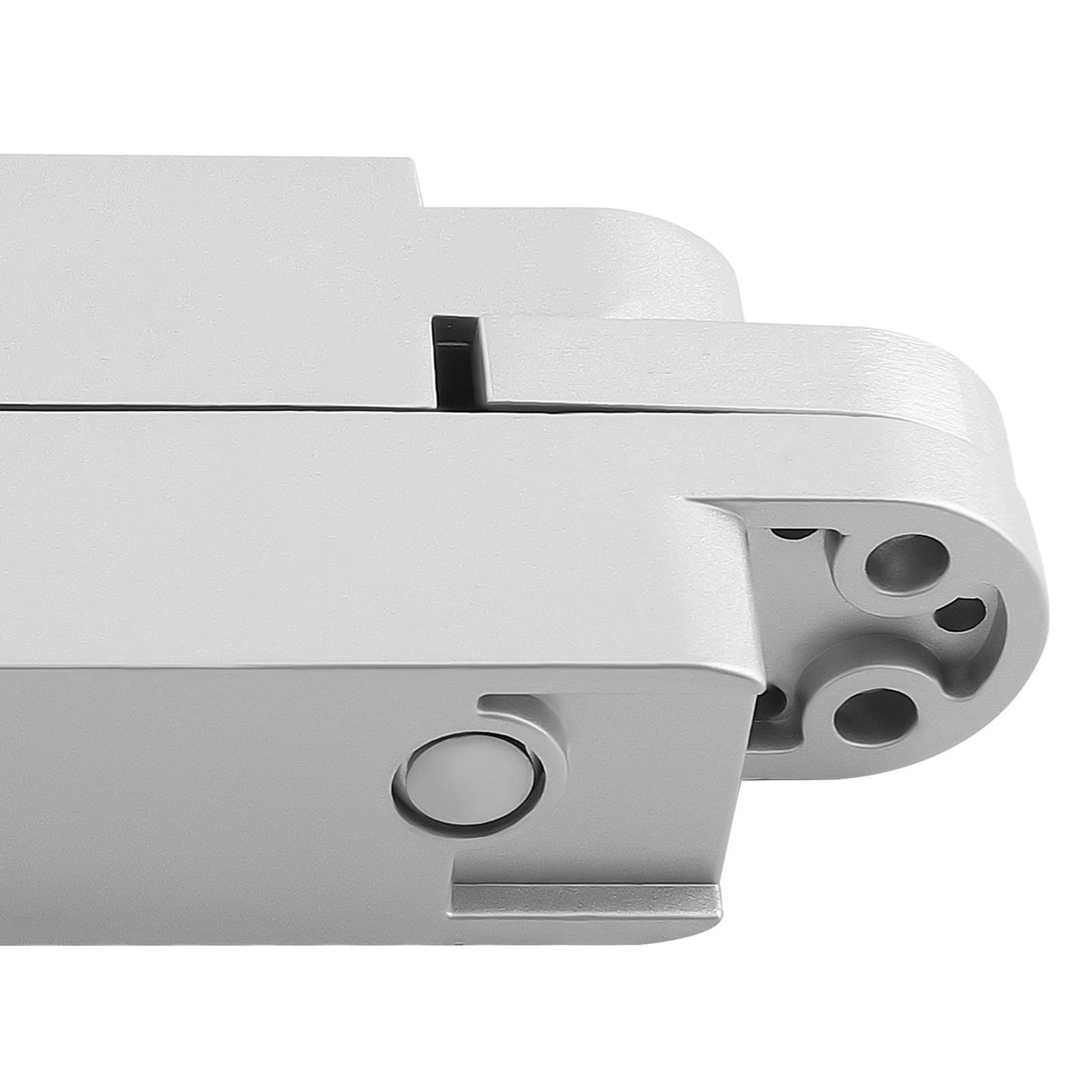 (1 Pair) 6in Hidden Door Hinge Aluminium Alloy 180 Degree Swing Concealed Hinge.