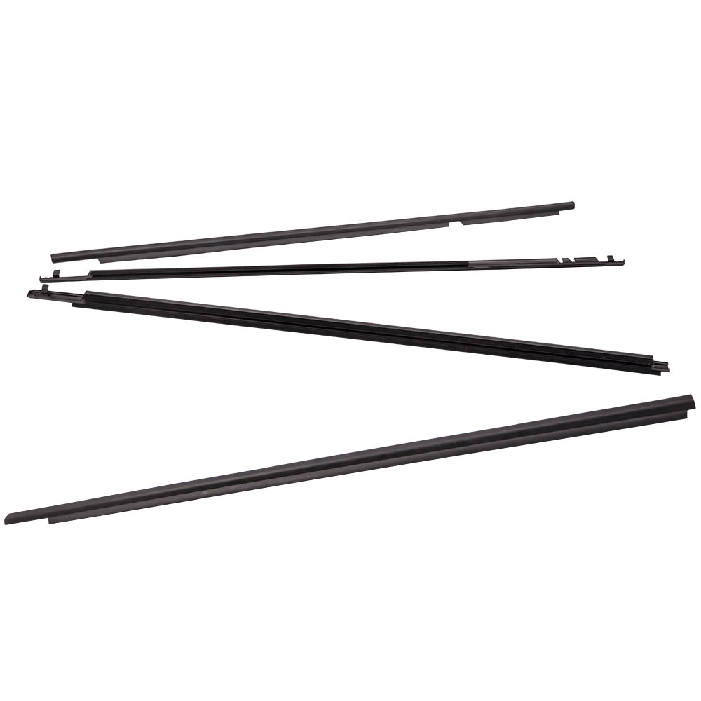 Weather Strip Window Moulding Trim Seal For Toyota Corolla 2009-2012 - Black Rubber