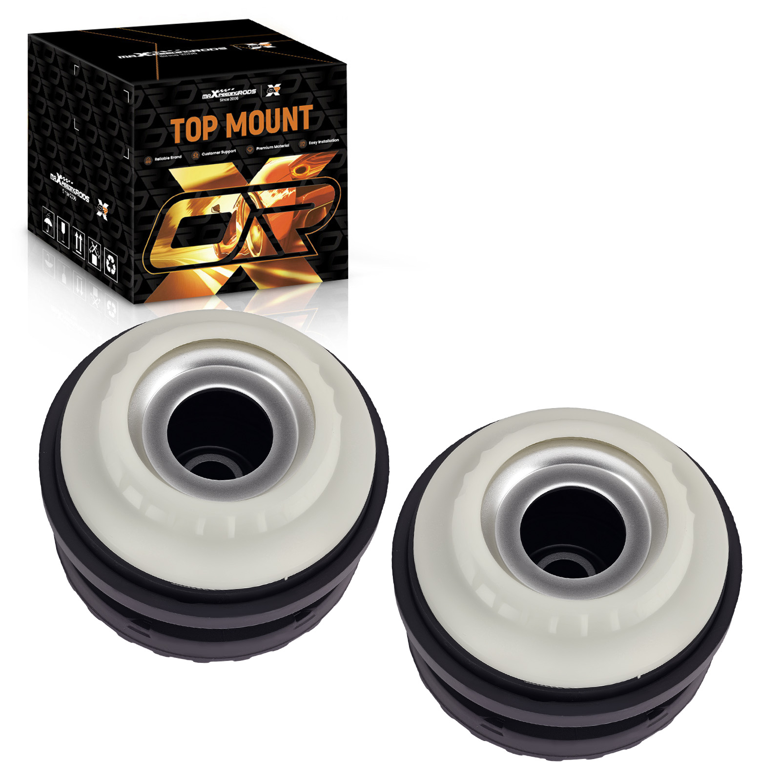 2x Domlager Premium Vorne for Mercedes-Benz Viano Vito 03-14 6399810325 Lager