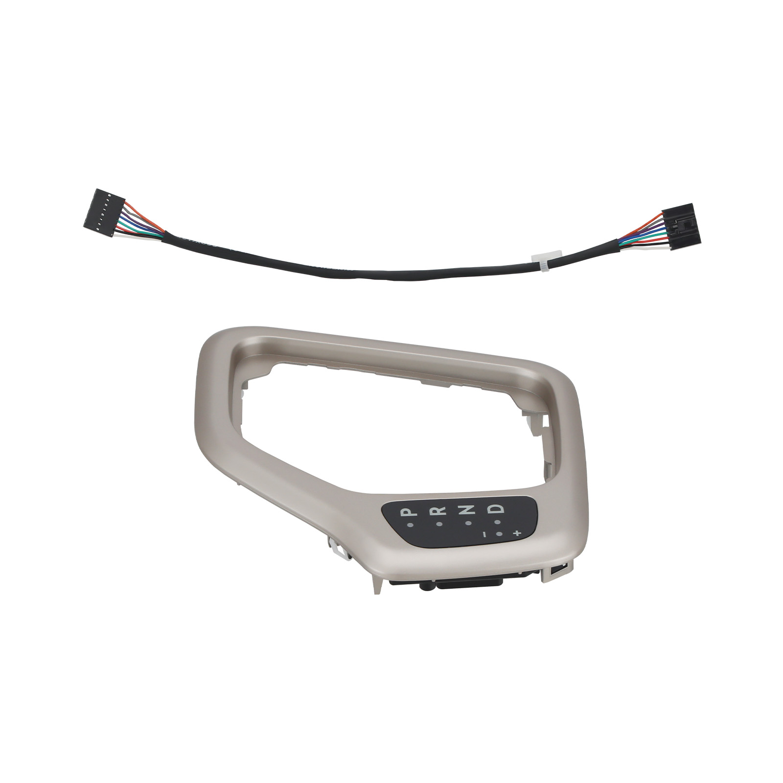Gold Shifter Bezel with Harness for Jeep Cherokee 2014 2015 2016-2018 601401 New