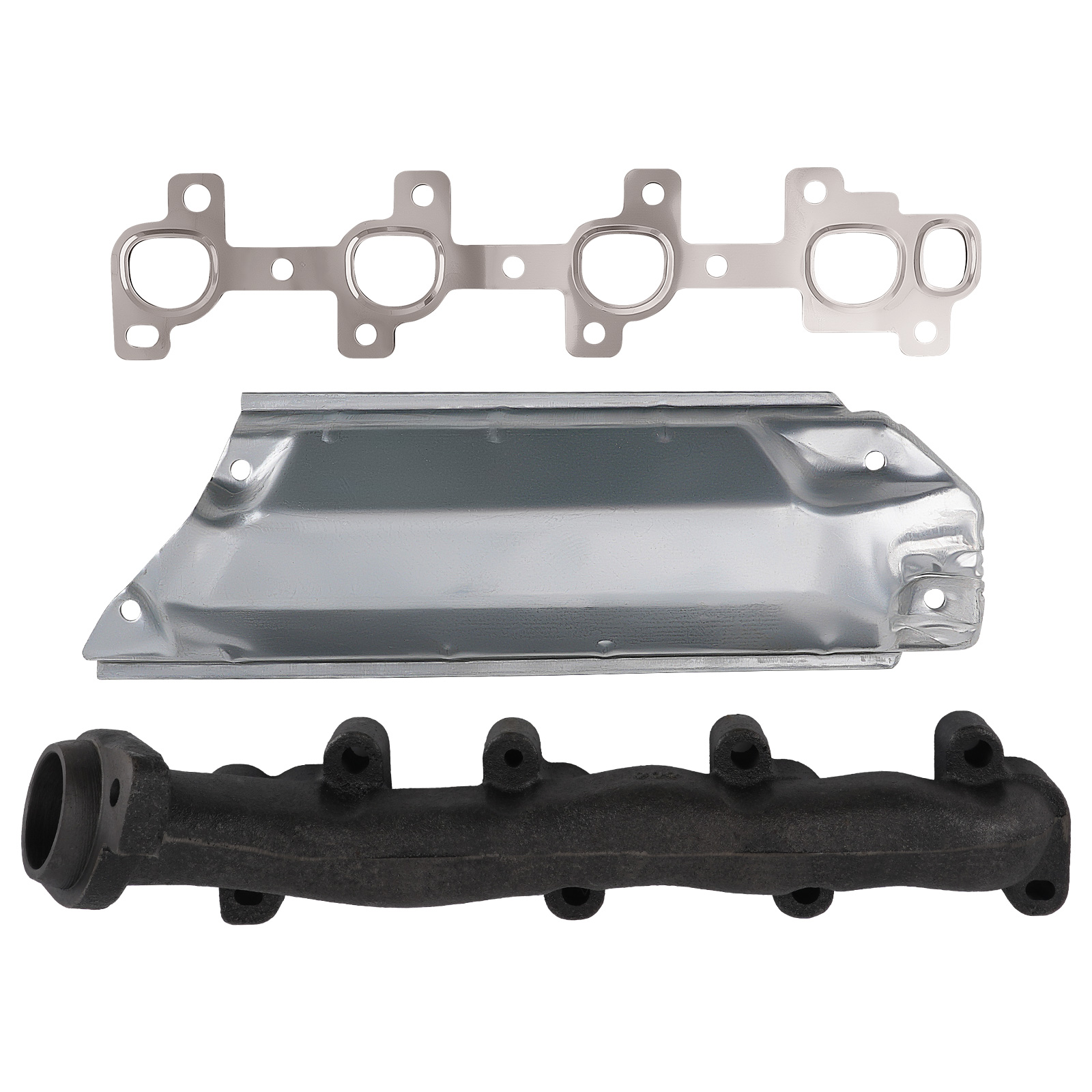 Exhaust Manifold For Dodge Ram 1500 V8 4.7L w/ Gasket Kit 2000 2001-2007