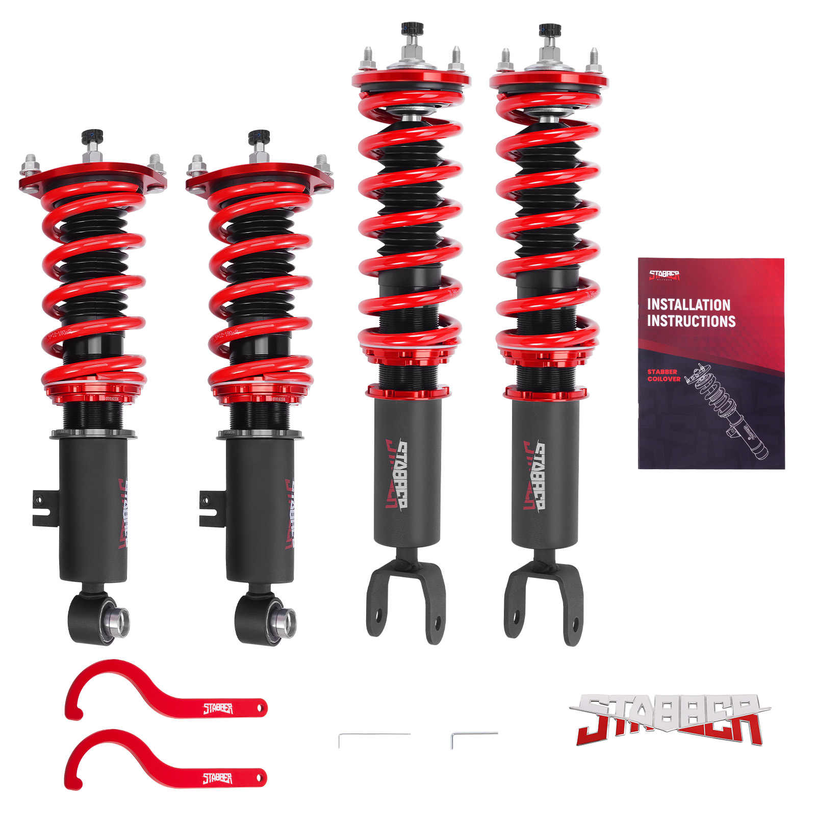 STABBER Racing Coilovers 24 Way Damper Lowering Kit For Nissan 300ZX Z32 1990-96