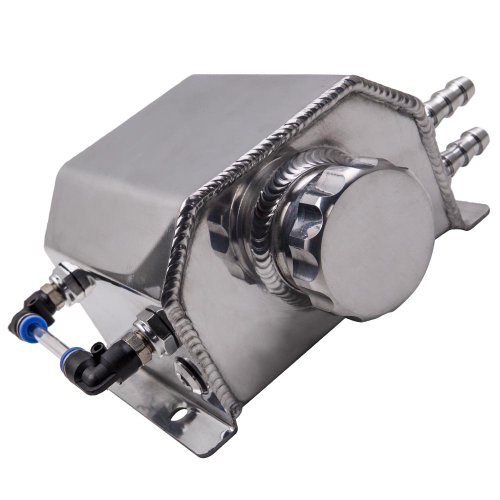 Universal 1000ML Aluminium Coolant Overflow Tank Réservoir de débordement