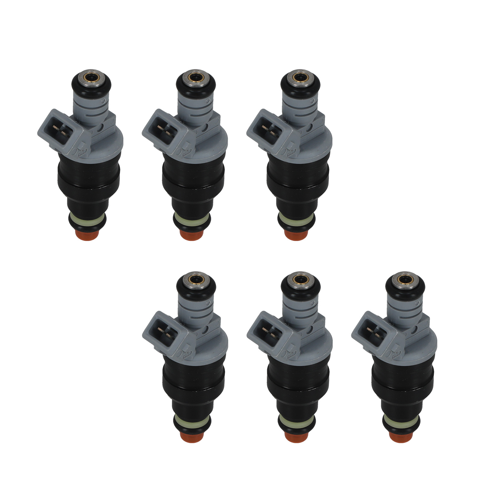 6PCS Fuel Injectors Fit for Ford F-150/E-150 4.9L 1992-1996 F1ZE-B4C