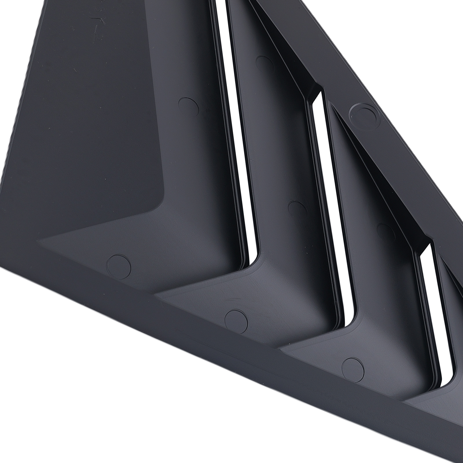 Gloss Black ABS Window Louvers for Honda Civic Hatchback 2022-2025 Side