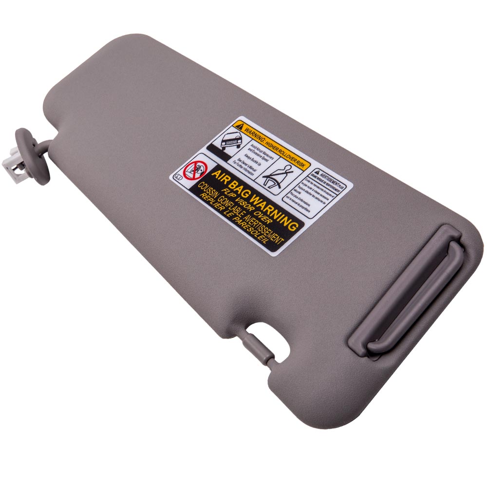 Sun Visor Left Driver Side Gray for Toyota Highlander 2008-2013 W