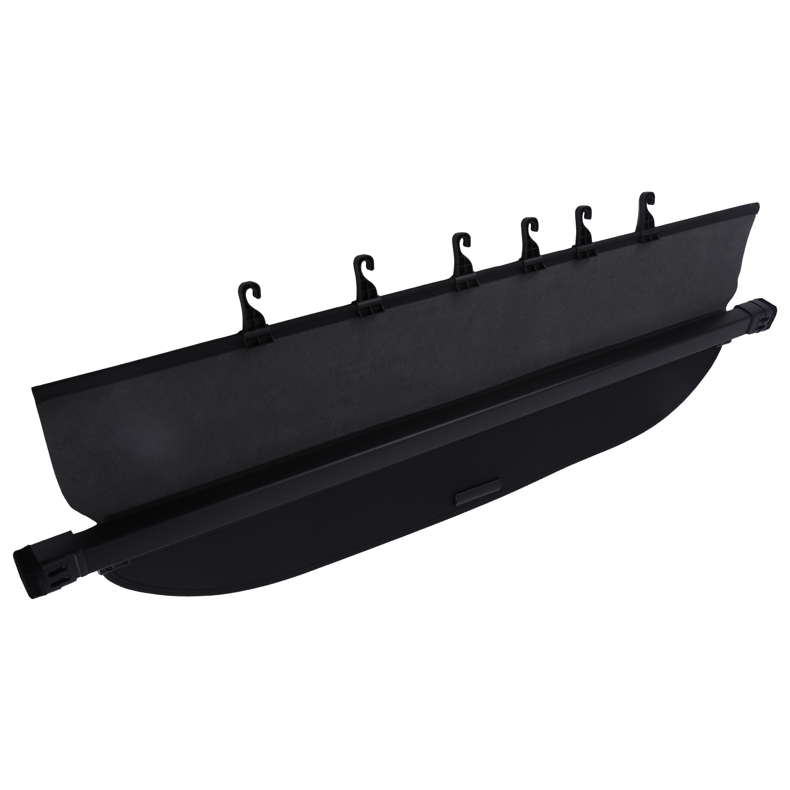 Black Retractable Trunk Cover Shield for Subaru Forester 09-2013 Luggage Privacy