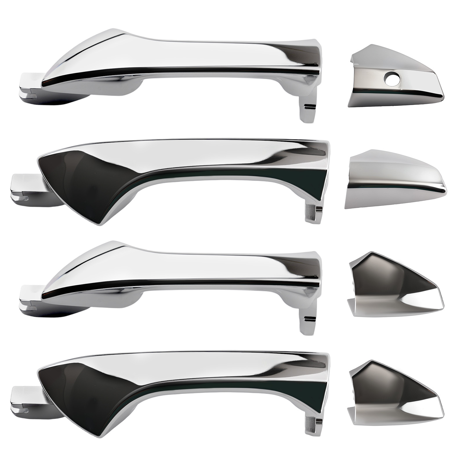Exterior Door Handle for Honda Accord 08-12 72181-TA5-A11 Chrome 4pcs