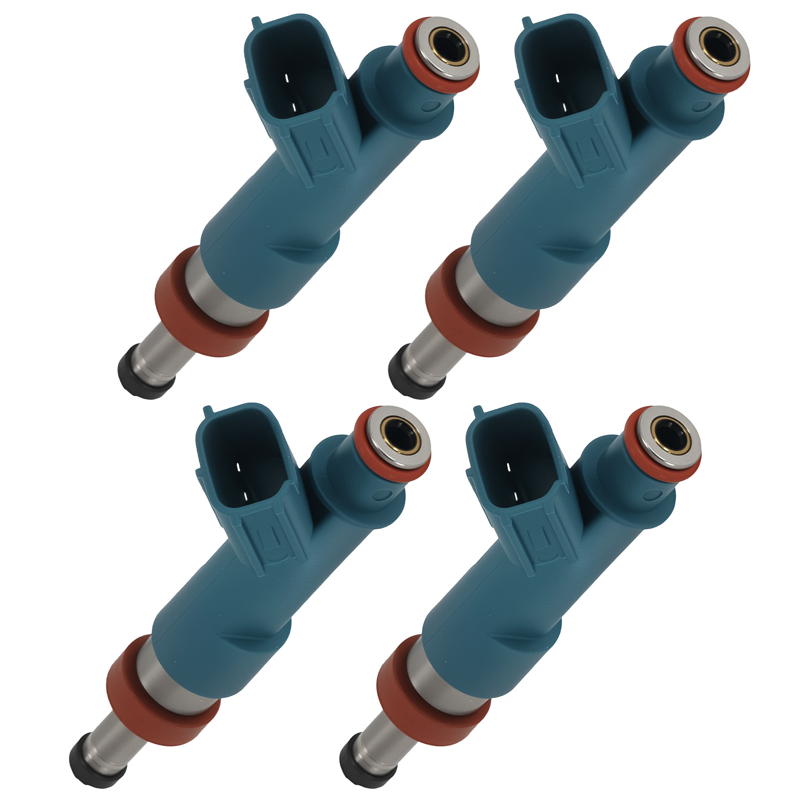 4PCS Fuel Injectors for Toyota Prius/Lexus CT200H 1.8L I4 2010-2015 23250-37020