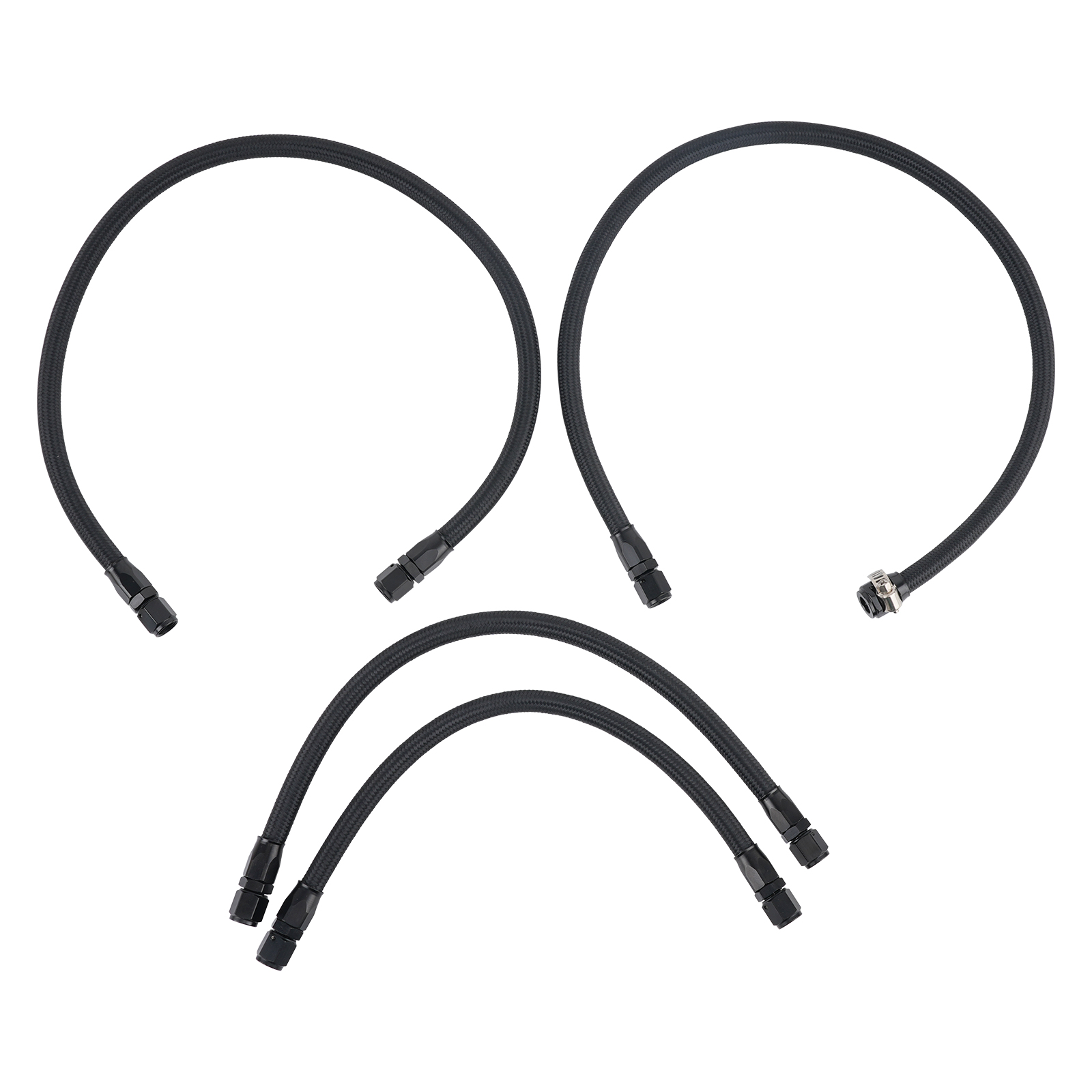 4AN Steam Vent Hose Kit For 4AN Anodized Aluminum Steam Vents with Hardware Hose