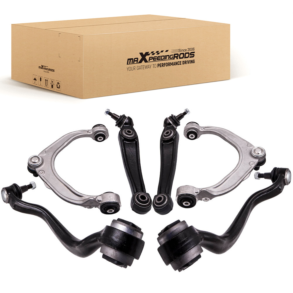 maXpeedingrods ช่วงล่างด้านหน้าปีกนกแขนควบคุมติดตามเหมาะสำหรับ BMW X5 X6 E70E71E72 (SKU# CA-E70-6)