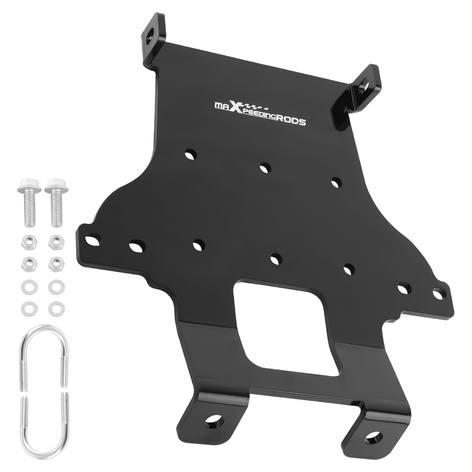 Heavy-Duty ATV Winch Mount Plate Kit For Honda TRX650 Rincon FA FGA 2003-2005