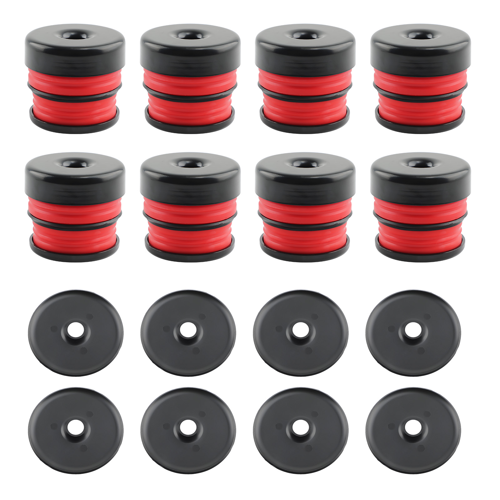 8 PCS Body Mount Bushings Set for Ford Super Duty F-250/F-350 Crew Cab 2008-2016